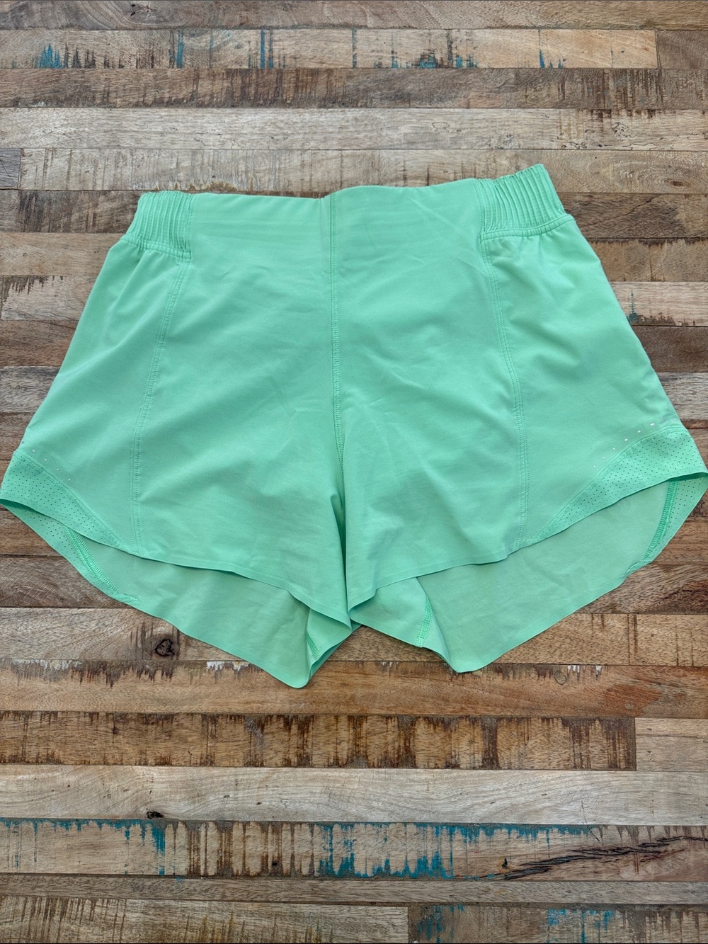 Lululemon Mint Green Athletic Shorts